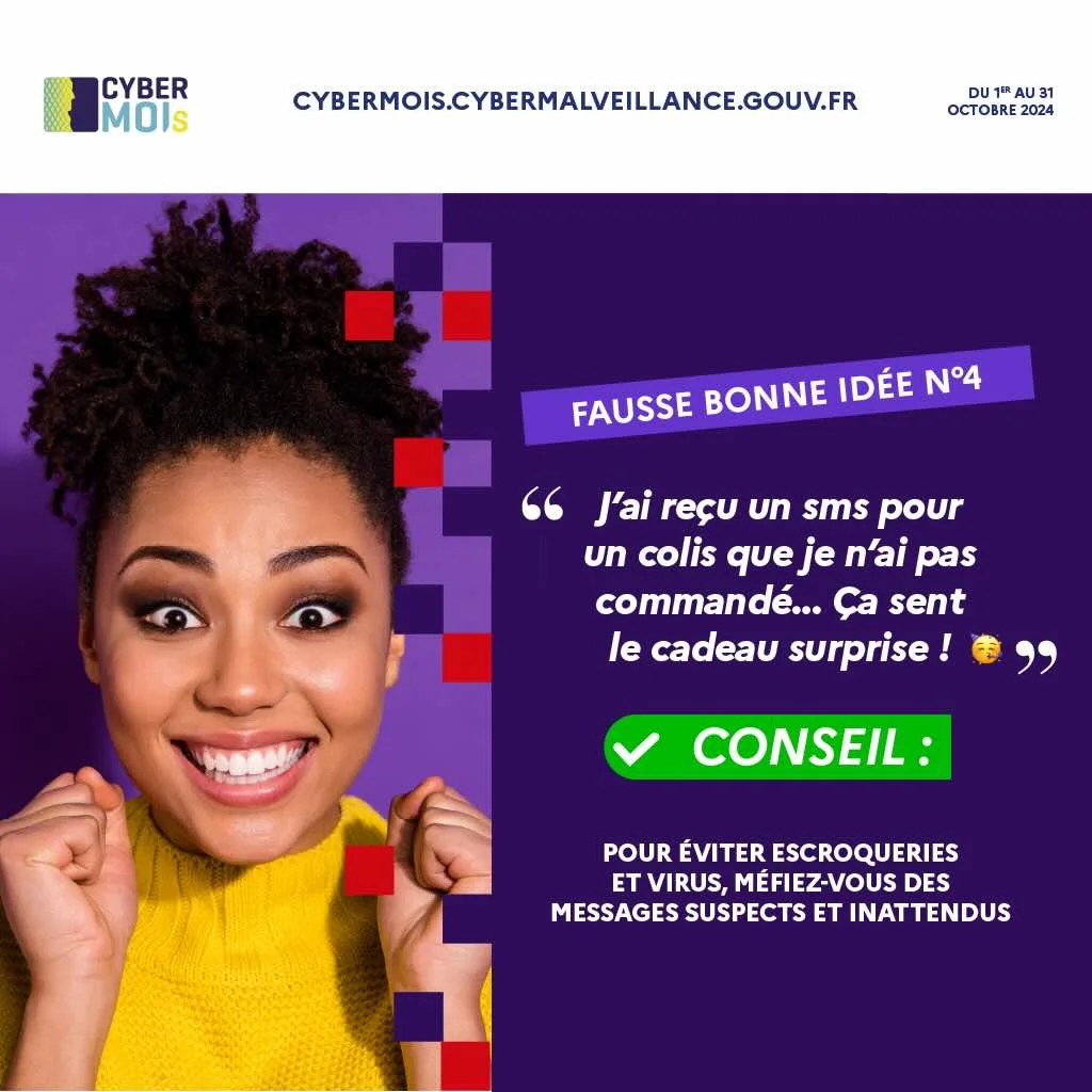 Cybermoi/s 2024 : rejoignez le mouvement #CyberEngagés avec la campagne « Fausse Bonne Idée »