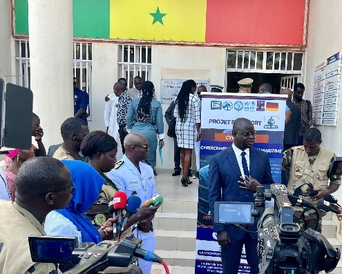 Point de presse livré par le directeur général de l’ENVR cyber de Dakar